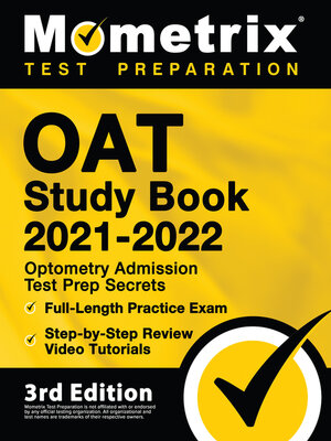 cover image of OAT Study Book 2021-2022
